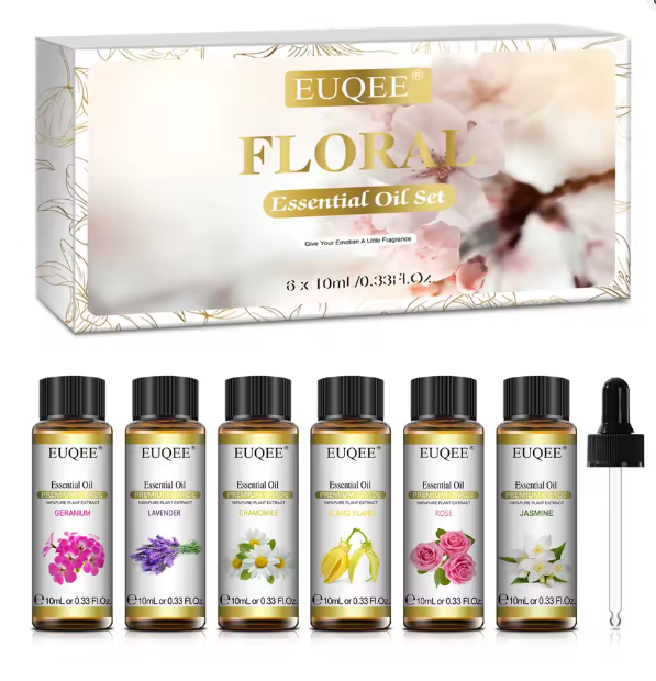 Premium Essential Oils Set (6×10ml) — Perfect Match for ZenFlame™