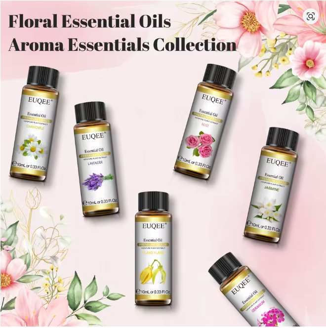 Premium Essential Oils Set (6×10ml) — Perfect Match for ZenFlame™